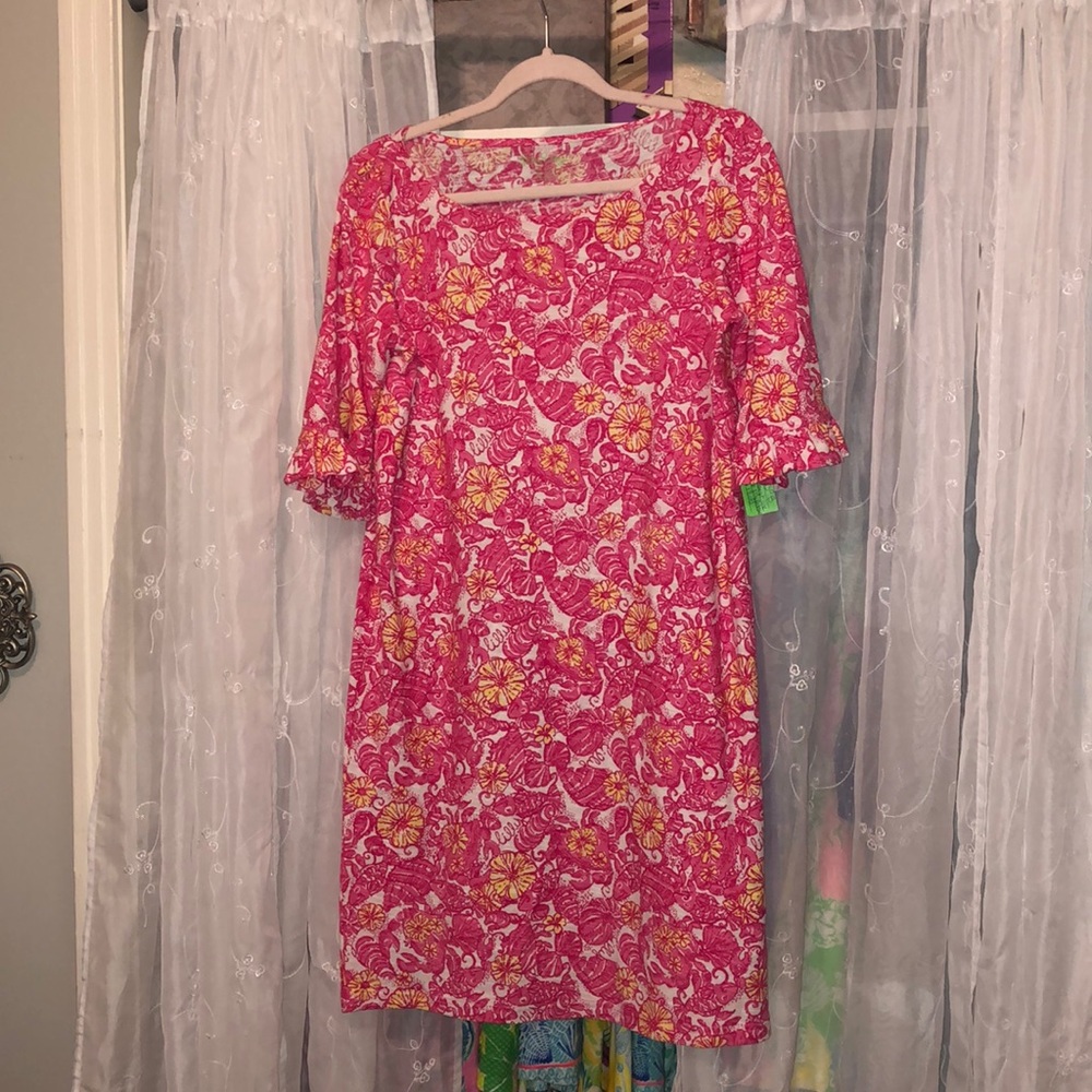 NWOT Lilly Pulitzer Somerset Dress in Chum Bucket